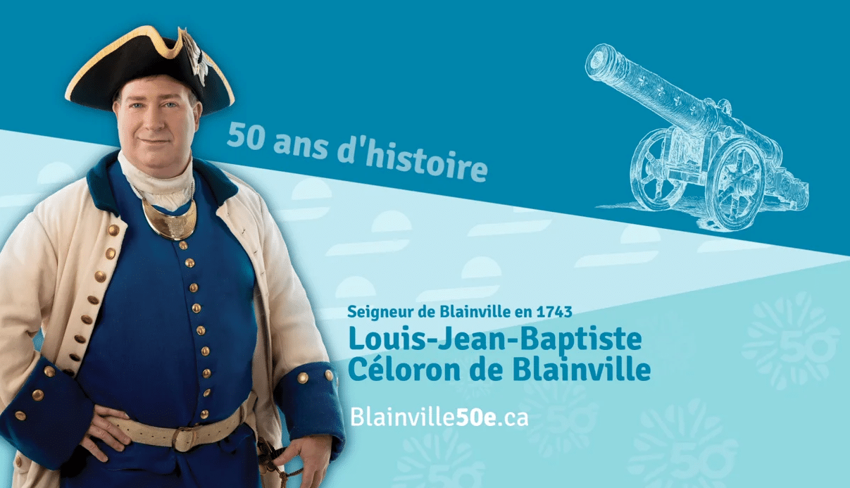 Blainville 50ans MotionDesign SocialWeb